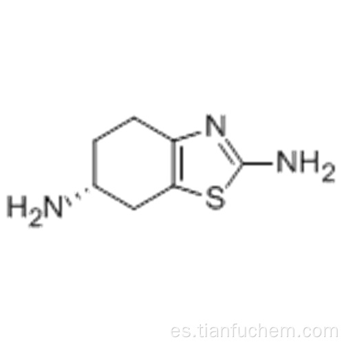 (+) - (6R) -2,6-Diamino-4,5,6,7-tetrahidrobenzotiazol CAS 106092-11-9